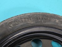 Koło zapasowe 16" dojazdowe dojazdówka Vw Golf plus Rozstaw śrub: 5x112, Continental, 125 mm, Profil opony: 70, 125/70/R16...