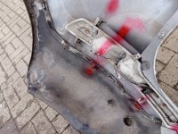 Zderzak tył Kia Sportage III 10-15 biały WD HB