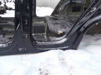 Próg lewy SŁUPEK ŚRODKOWY B Vw Tiguan I 07- HB 5d czarny C9X