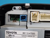 Wyświetlacz Toyota Prius II XW20 03- 86110-47220, 134000-3290A101 monitor