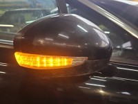 Lusterko prawe Peugeot 508 I Europa /składane elektrycznie / 10+2pin / Rysy na szkle oraz dolnej obudowie europa