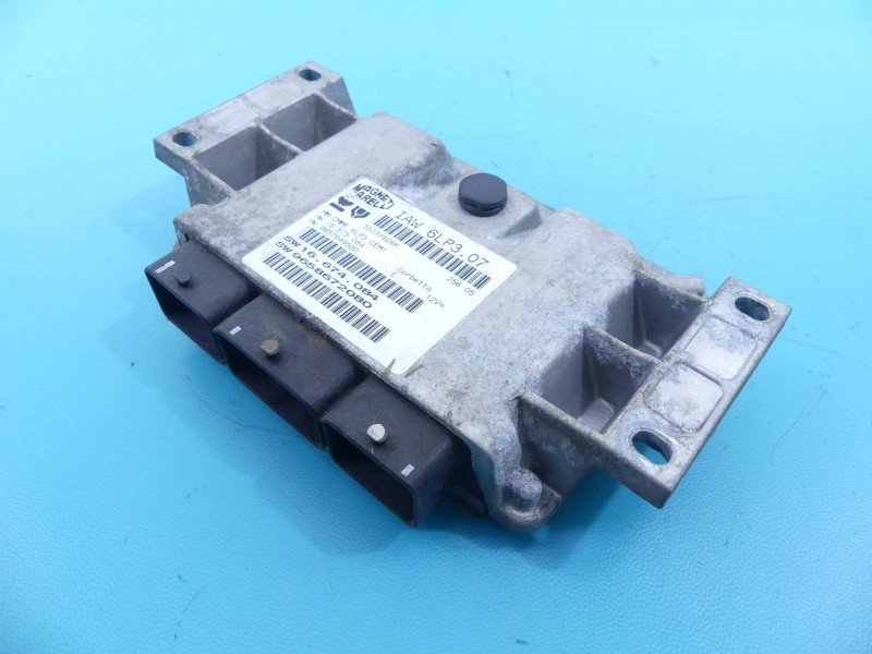 Komputer zestaw PEUGEOT 807 02-14 9658672080 2.2 16v