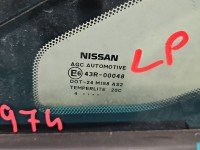 Szyba karoseryjna przód lewa Nissan Note II E12 drzwi HB
