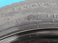 Koło zapasowe 17" dojazdowe dojazdówka Alfa romeo 159 Rozstaw śrub: 5x110, Continental, 125 mm, Profil opony: 80,...