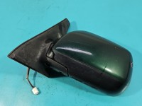 Lusterko lewe Toyota Corolla Verso I elektryczny, Europejska, Kod lakieru: 6R4, rysy na obudowie, 5 pin europa