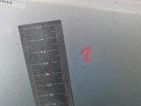 DRZWI PRZÓD LEWE KIEROWCY Opel Combo C 5d srebrny