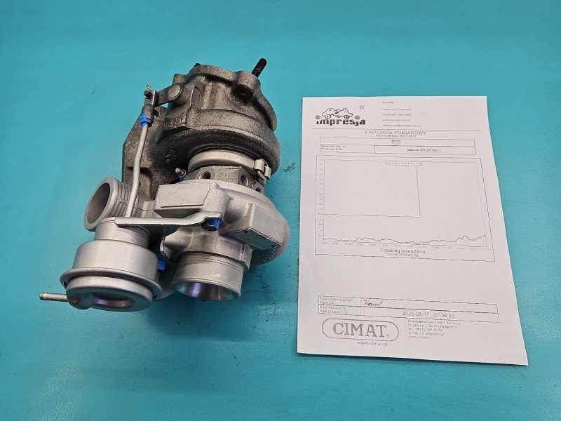 Turbosprężarka Regenerowana Volvo S80 I 49377-06102, 2130370, 8658096 2.0 T 163KM Turbosprężarka Regenerowana Volvo S80 I 49377-06102, 2130370, 8658096 2.0 T 163KM