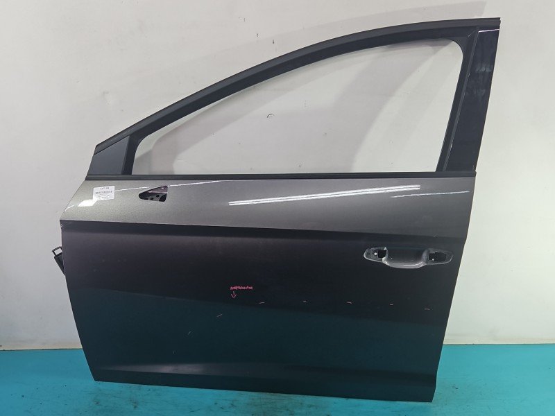 Drzwi przód lewe Seat Leon III 12- 5d szary LS7K Drzwi przód lewe Seat Leon III 12- 5d szary LS7K
