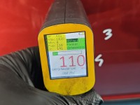 Drzwi tył lewe Toyota Corolla E11 HB 5d bordowy 3N8