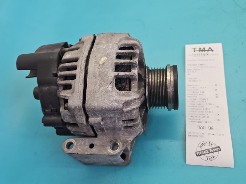 TEST Alternator Fiat Doblo II 10- 1.3 jtd 263A6000 0986048771