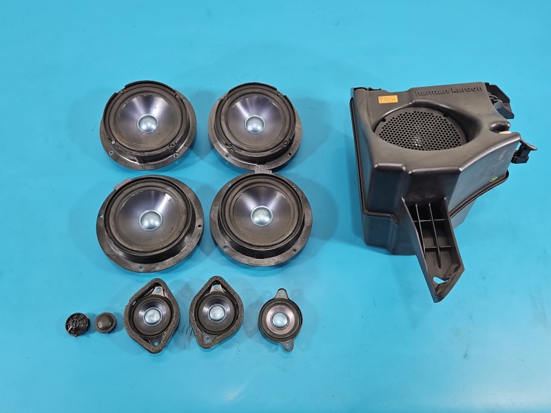 Głośniki komplet Mercedes ML W164 A1648202502, A1648201502, A1698201802
