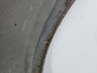 Błotnik przód lewy Citroen C5 II X7 srebrny EZRC