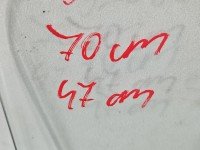 Szyba drzwi przód lewa Ford Transit MK7 06-13 HB