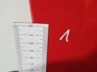 DRZWI PRZÓD LEWE KIEROWCY Fiat Doblo I 5d czerwony