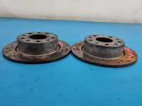 Tarcze hamulcowe tył klocki Skoda Octavia II 1.9 tdi (BXE)