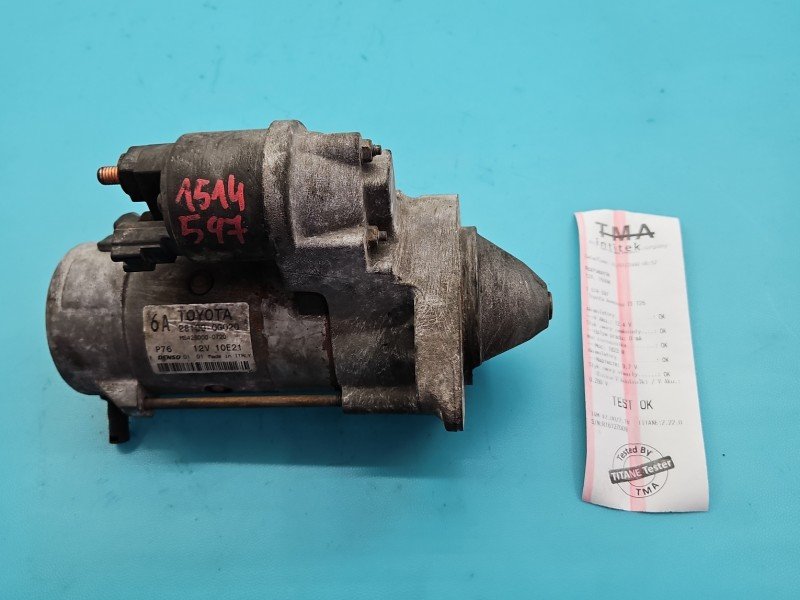 TEST Rozrusznik Toyota Avensis II T25 2.0 D4D 28100-0G020 TEST Rozrusznik Toyota Avensis II T25 2.0 D4D 28100-0G020