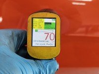 Drzwi tył prawe Opel Corsa F HB 5d pomarańczowy KVH