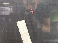 Maska przednia Vw Passat B7 czarny lc9x