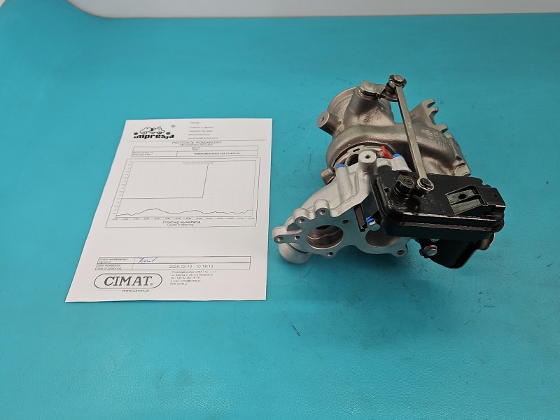Turbosprężarka Regenerowana Mercedes CLA C118 X118 850282-12, A2820900280, 144106434R 1.3b 163KM