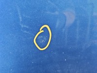 Maska przednia Audi A4 B7 niebieski