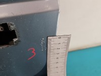 DRZWI PRZÓD LEWE KIEROWCY Vw Passat B3 5d błękitny LA6Z