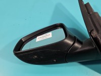Lusterko lewe Renault Megane III czarny, elektryczny, Kod lakieru: NV676, składane elektrycznie, 10pin czarny NV676...