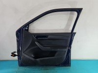 DRZWI PRZÓD PRAWE PASAŻERA Skoda Fabia III 5d granatowy ŁF5A