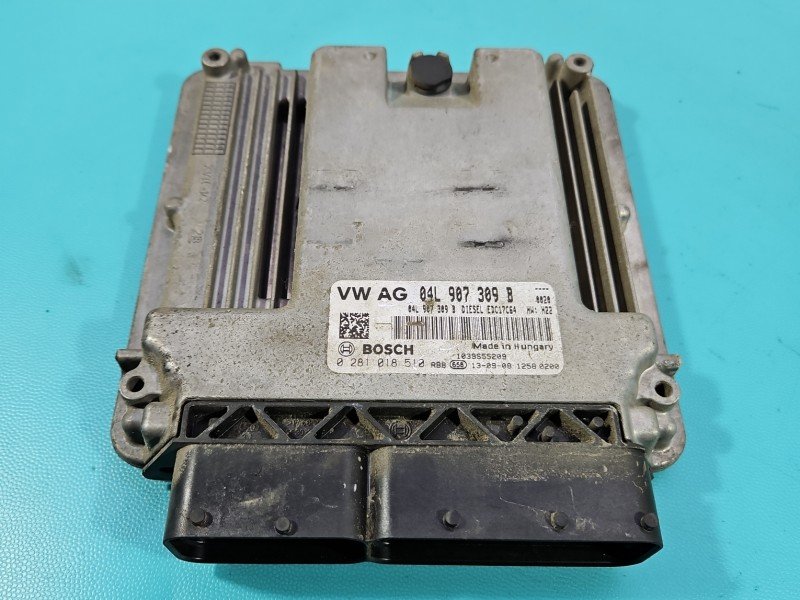 Komputer Sterownik silnika 0281018510, 04L907309B Skoda Octavia III 1.6 tdi Komputer Sterownik silnika 0281018510, 04L907309B Skoda Octavia III 1.6 tdi