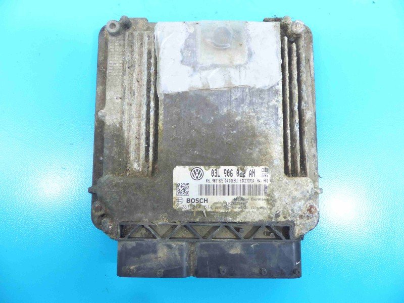 Komputer Sterownik silnika 03L906022AN, 0281014614 Skoda Superb II 2.0 tdi