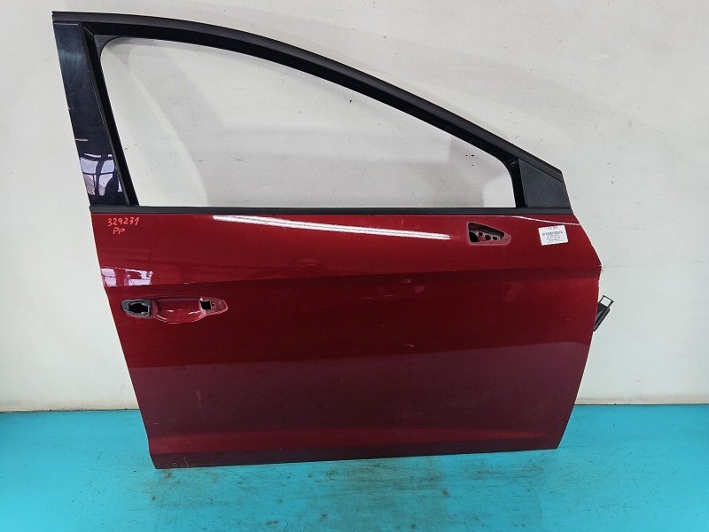 DRZWI PRZÓD PRAWE PASAŻERA Seat Leon III 12- 5d bordowy LS3Q