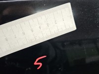 Drzwi tył lewe Mercedes W222 sedan 4d 197