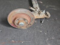 Tylna belka oś tył Renault Laguna III 2.0 dci (M9R N744)