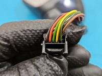 Lusterko lewe Renault Clio V 19- 9pin .rysy, składane elektrycznie CZARNY Tekpn europa