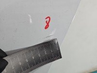 Drzwi tył lewe Renault Clio IV 12-20 HB 5d biały DV369