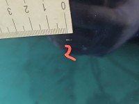 Drzwi tył prawe Volvo V90 kombi 5d czarny 467- 46