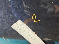 Drzwi tył lewe AUDI A6 C7 sedan 4d grafitowy LX5R