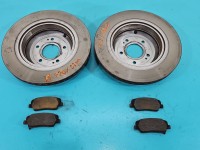 Tarcze hamulcowe tył klocki Kia Stinger 2.0 T-GDI