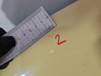 Błotnik przód lewy Fiat Panda II żółty