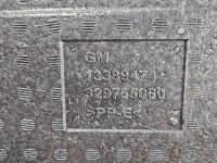 Wkład styropian bagażnika koła zapasowego Opel Astra IV J 13389474, 13389473, 13462073