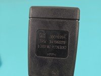 Pas bezpieczeństwa przód lewy kierowcy Opel Astra V K 39141265, 34196990, 39016994 EU