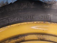 Koło zapasowe 16" dojazdowe dojazdówka Honda Accord VII 02-08 5x114.3, Dunlop, 135 mm, Profil opony: 80, 135/80/R16 DUNLOP