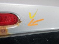 Klapa tył Citroen Berlingo II HB 5d srebrny EZRC Klapa tył Citroen Berlingo II HB 5d srebrny EZRC