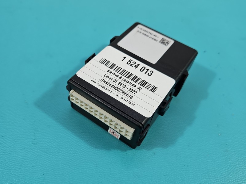 Sterownik moduł Producent części: Lexus, VODAFONE-LX1, ALARMU LEXUS CT 10-22 4C4625TAC-56, 256TOO-109T-03