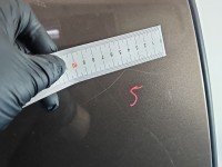 Drzwi tył prawe Renault Scenic III HB 5d brązowy TECNB