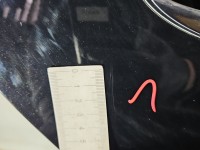 Drzwi tył prawe Mercedes W222 sedan 4d 197