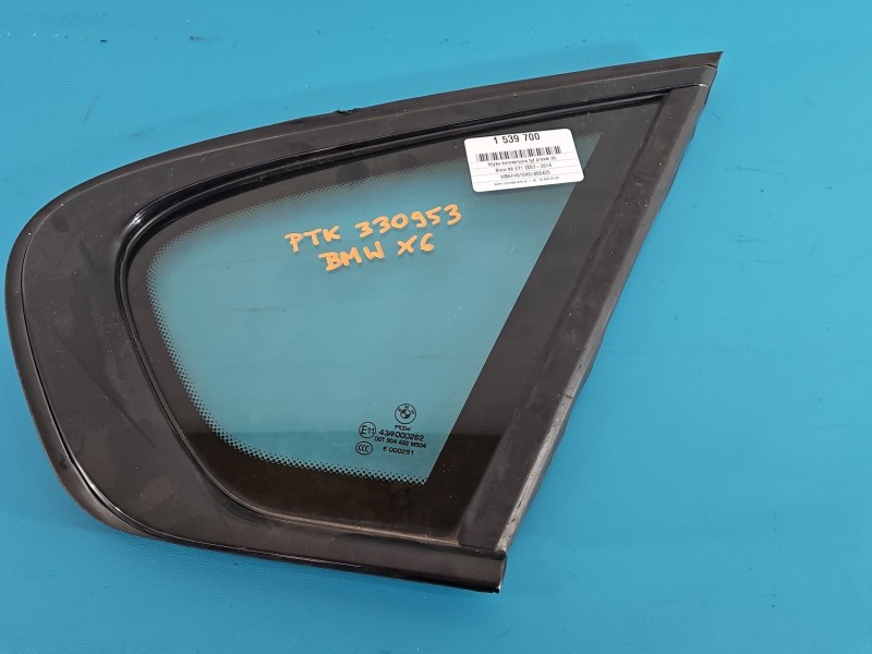 Szyba karoseryjna tył prawa BMW X6 E71 HB