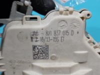 Zamek przód lewy 8J1837015D AUDI Q5 08- EUROPA Producent części: Audi, 6pin