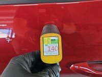 Drzwi tył lewe Seat Leon III 12- HB 5d bordowy LS3Q
