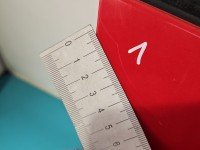 DRZWI PRZÓD PRAWE PASAŻERA Chevrolet Aveo T250 4d czerwony