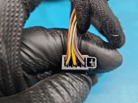 Lusterko prawe Vw Polo V 6R 09- elektryczny, Europejska, 6pin. Rysy na obudowie europa